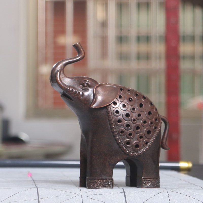 Muzi Elephant Incense Burner