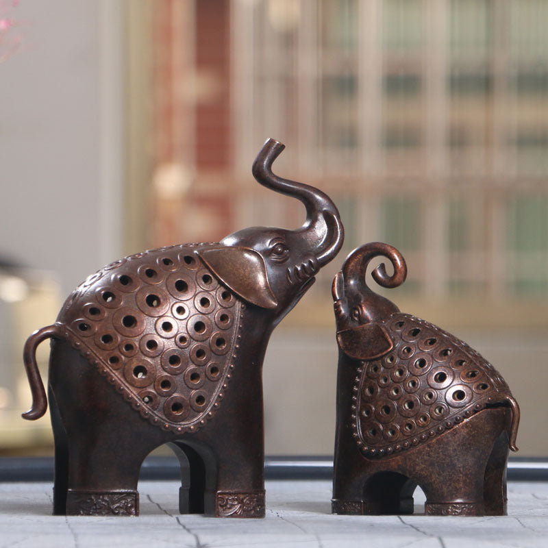 Muzi Elephant Incense Burner