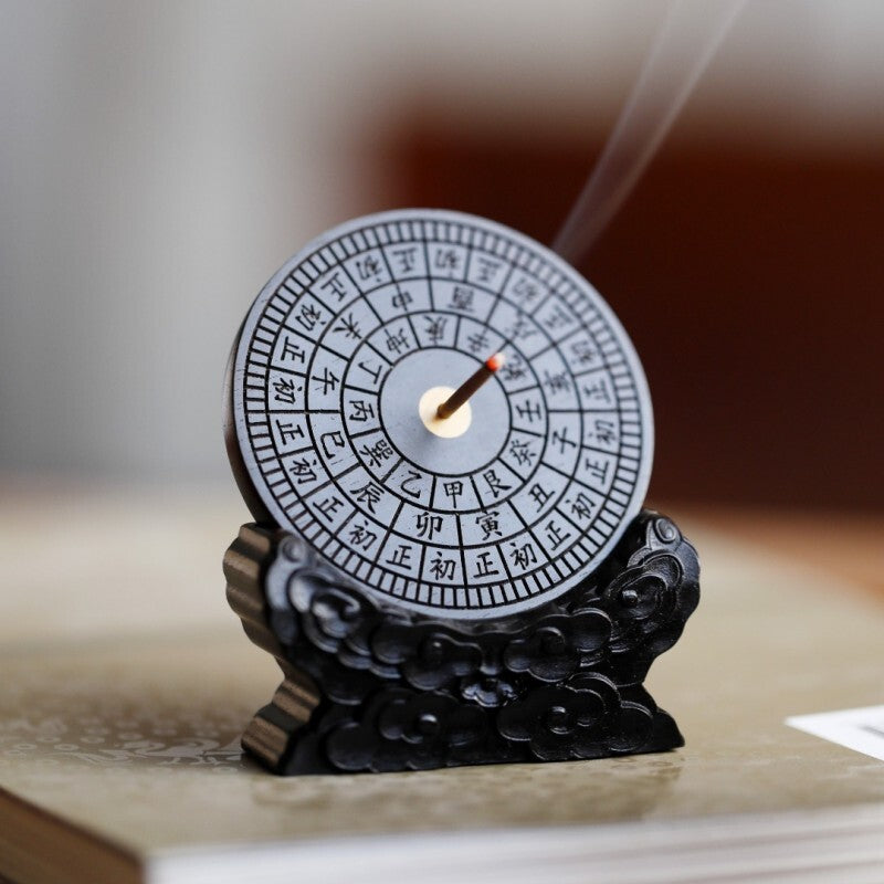 Sundial Incense Holder