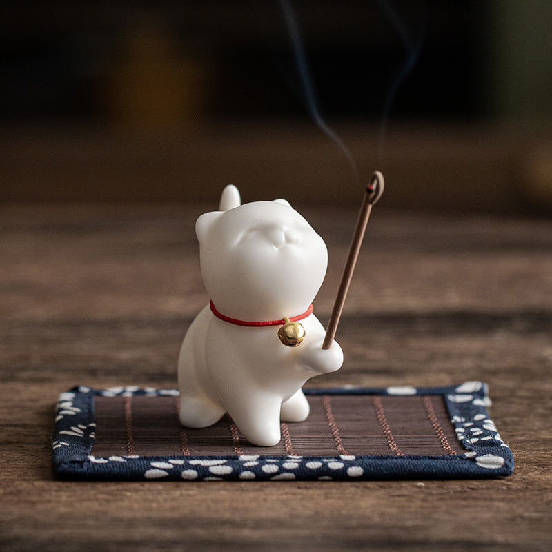 Meow Incense Holder